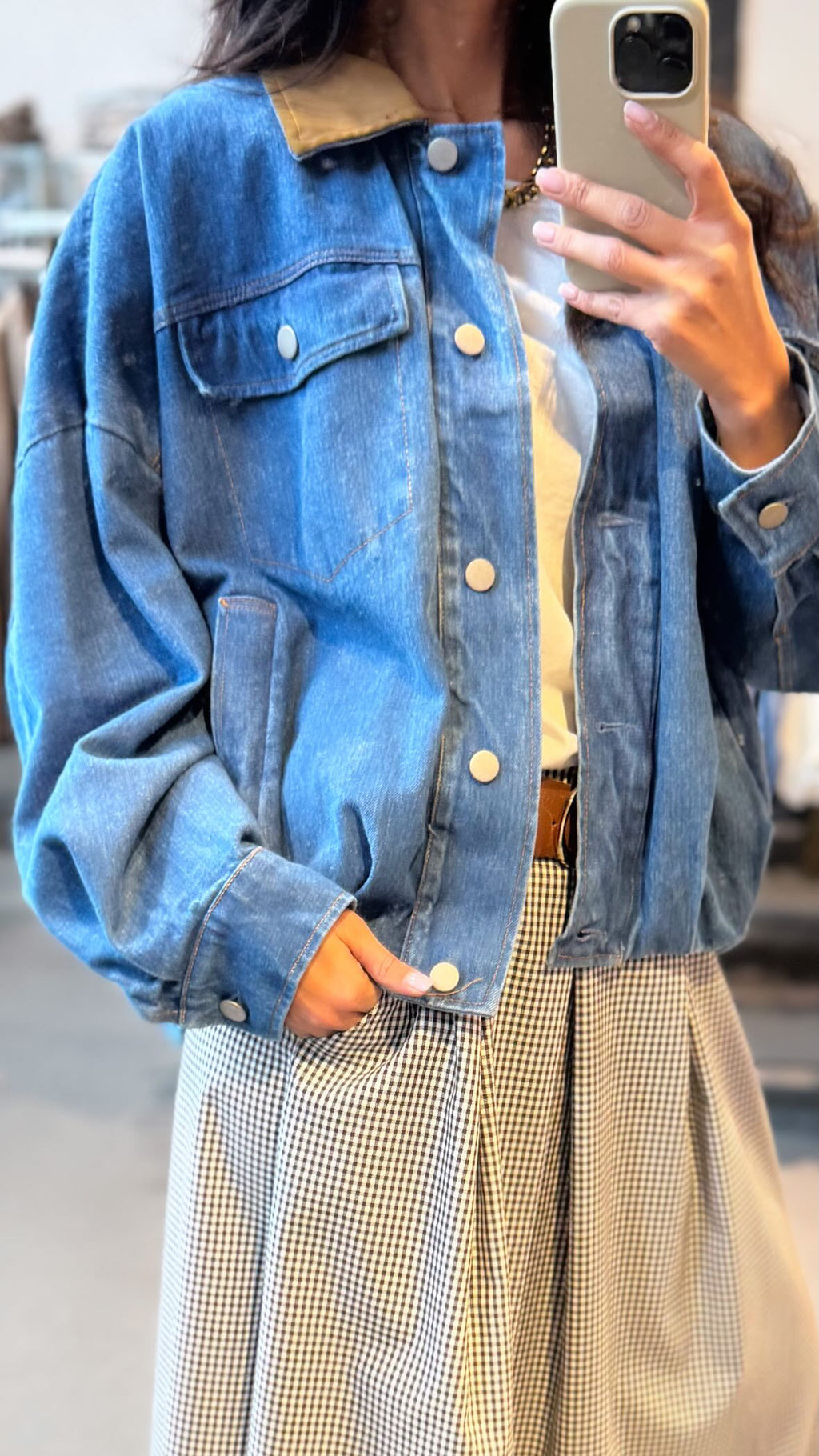 Veste en jean