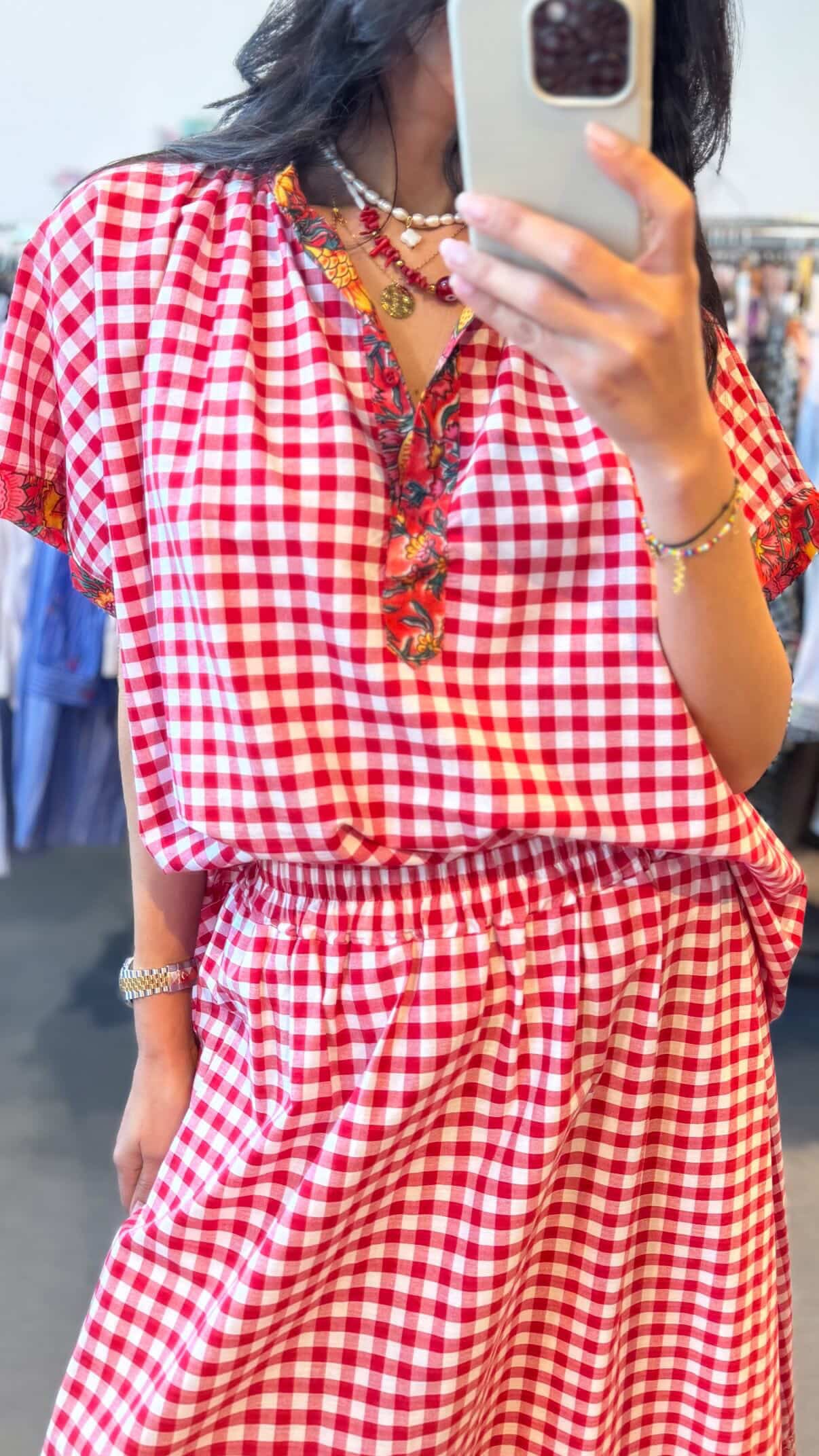 Blouse manches courtes