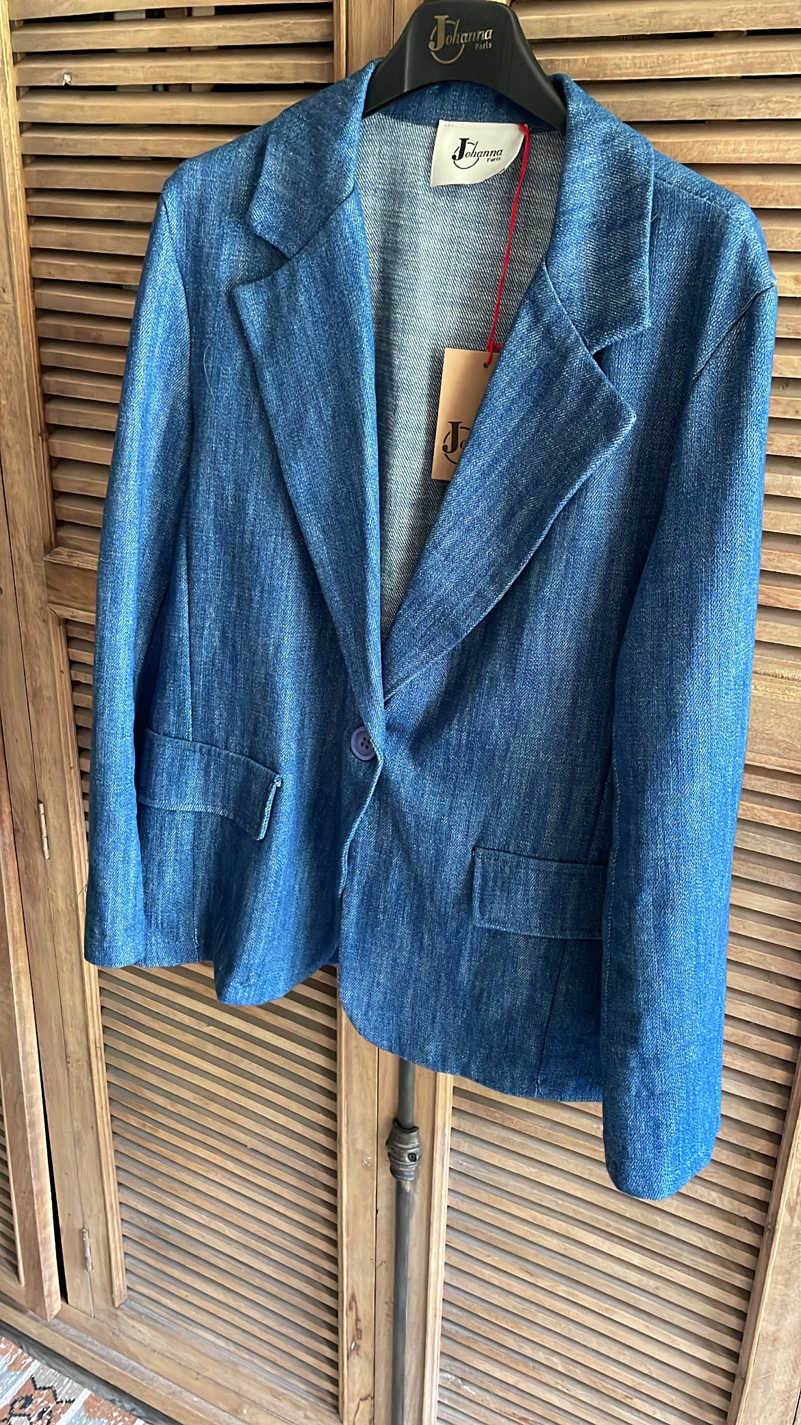 Veste de tailleur en jean