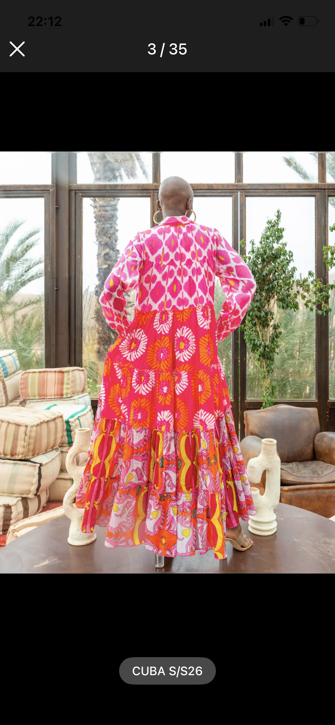 Robe manches longues