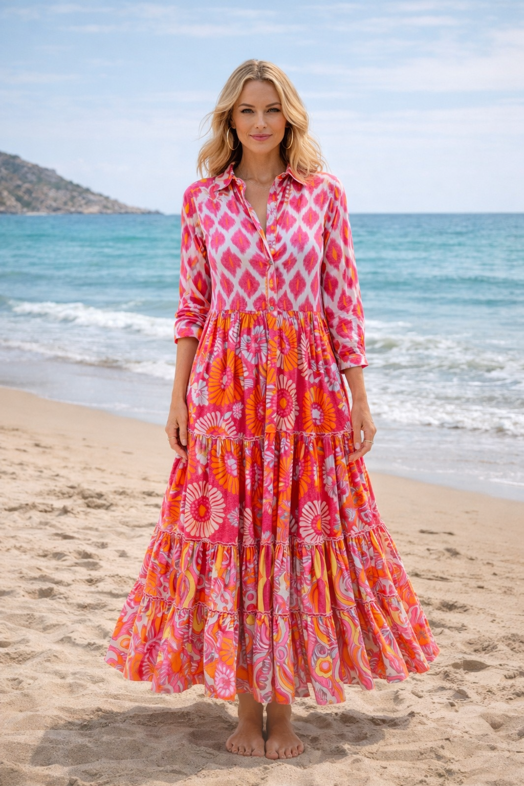 Robe manches longues