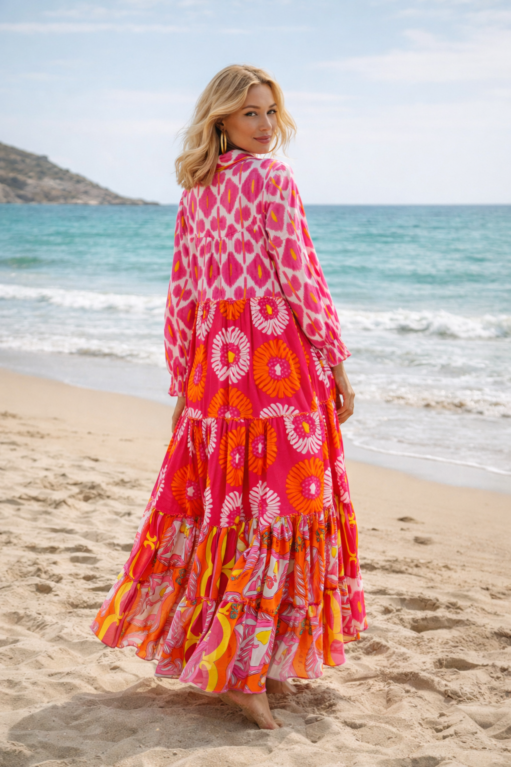 Robe manches longues