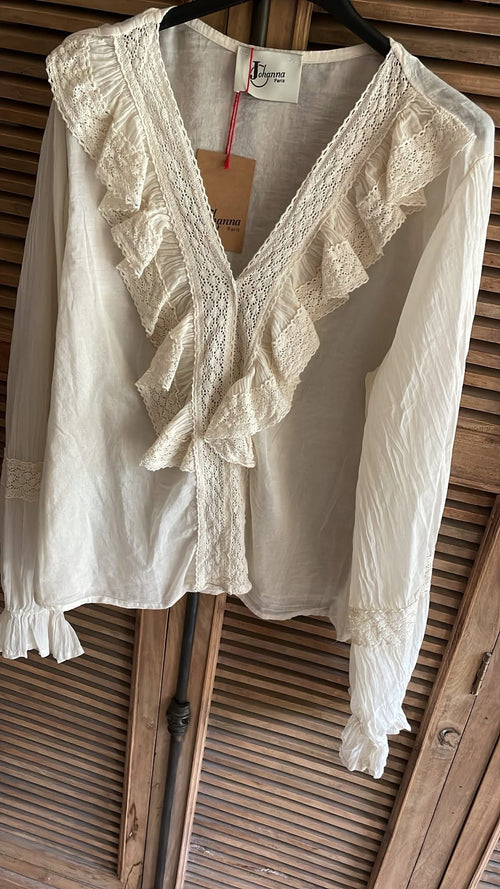 Blouse voile de coton