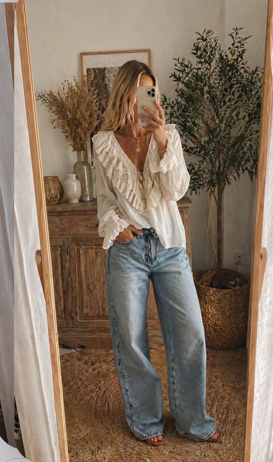 Blouse voile de coton