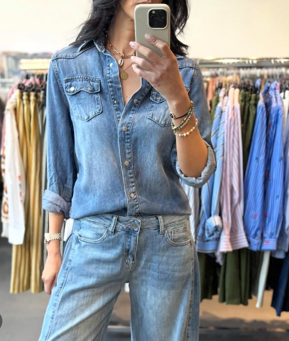 Chemise en jean