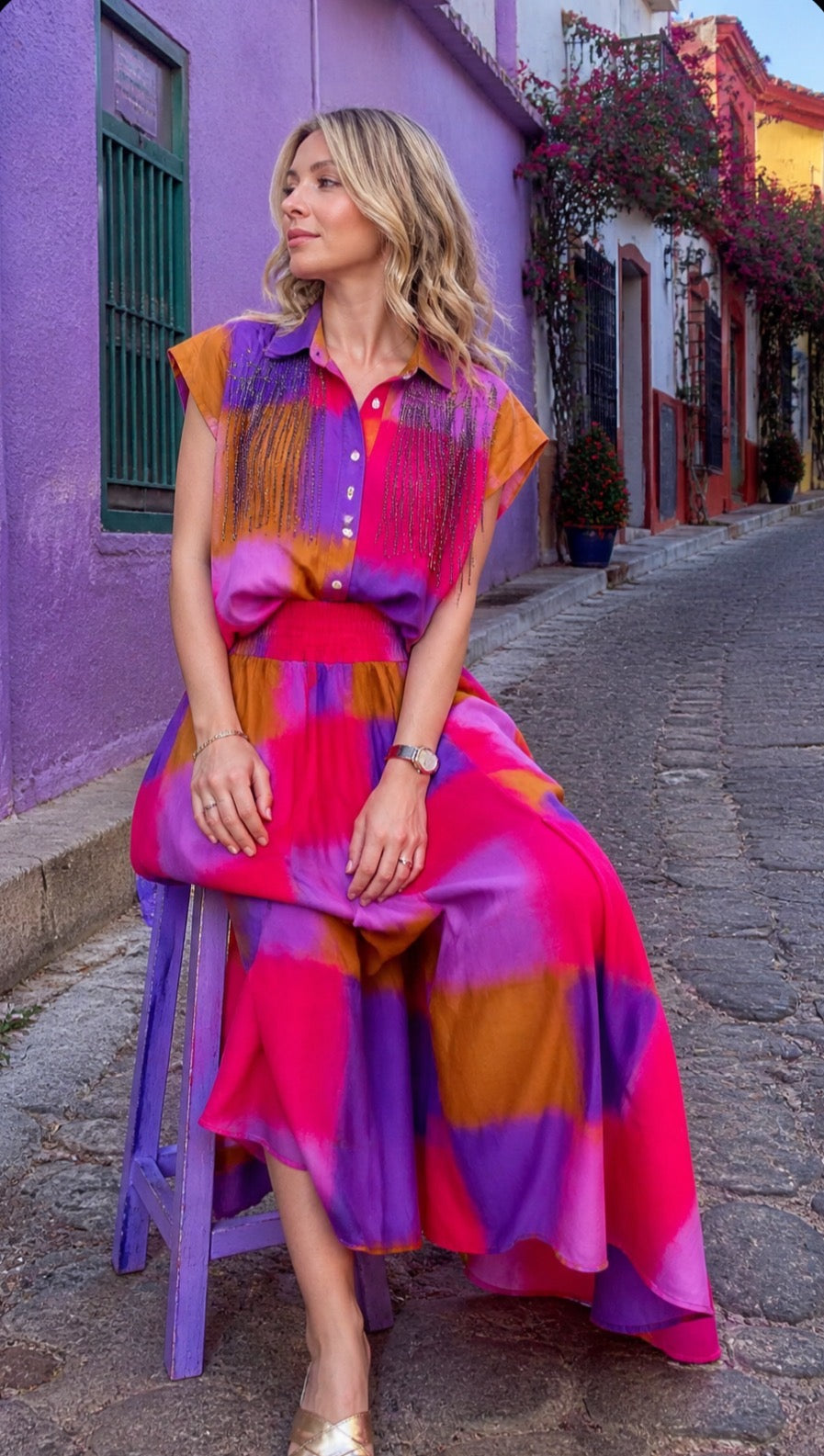 Ensemble jupe et blouse