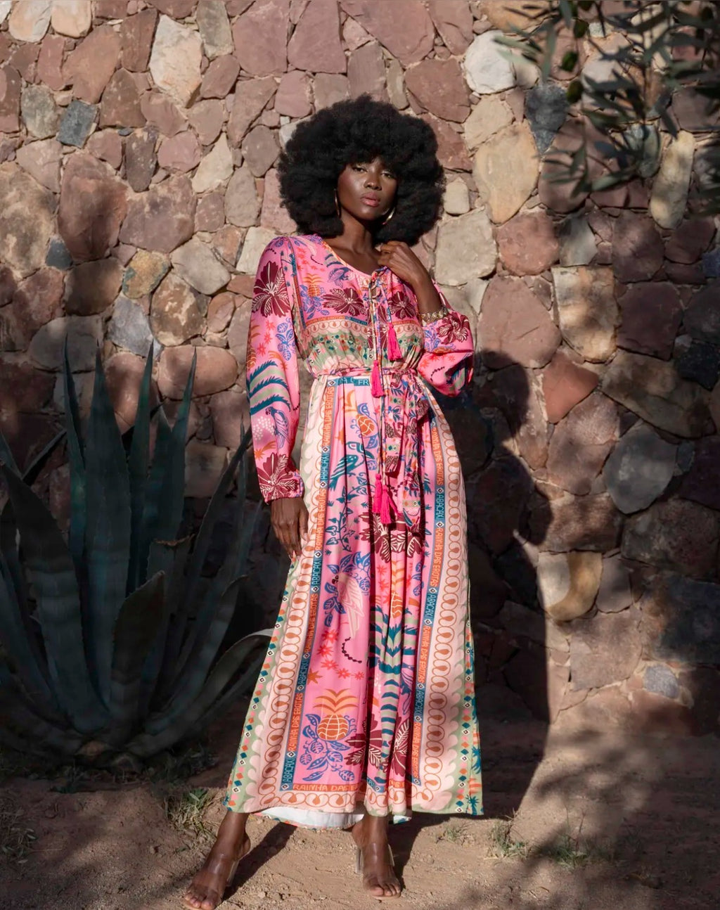 Robe manches longues