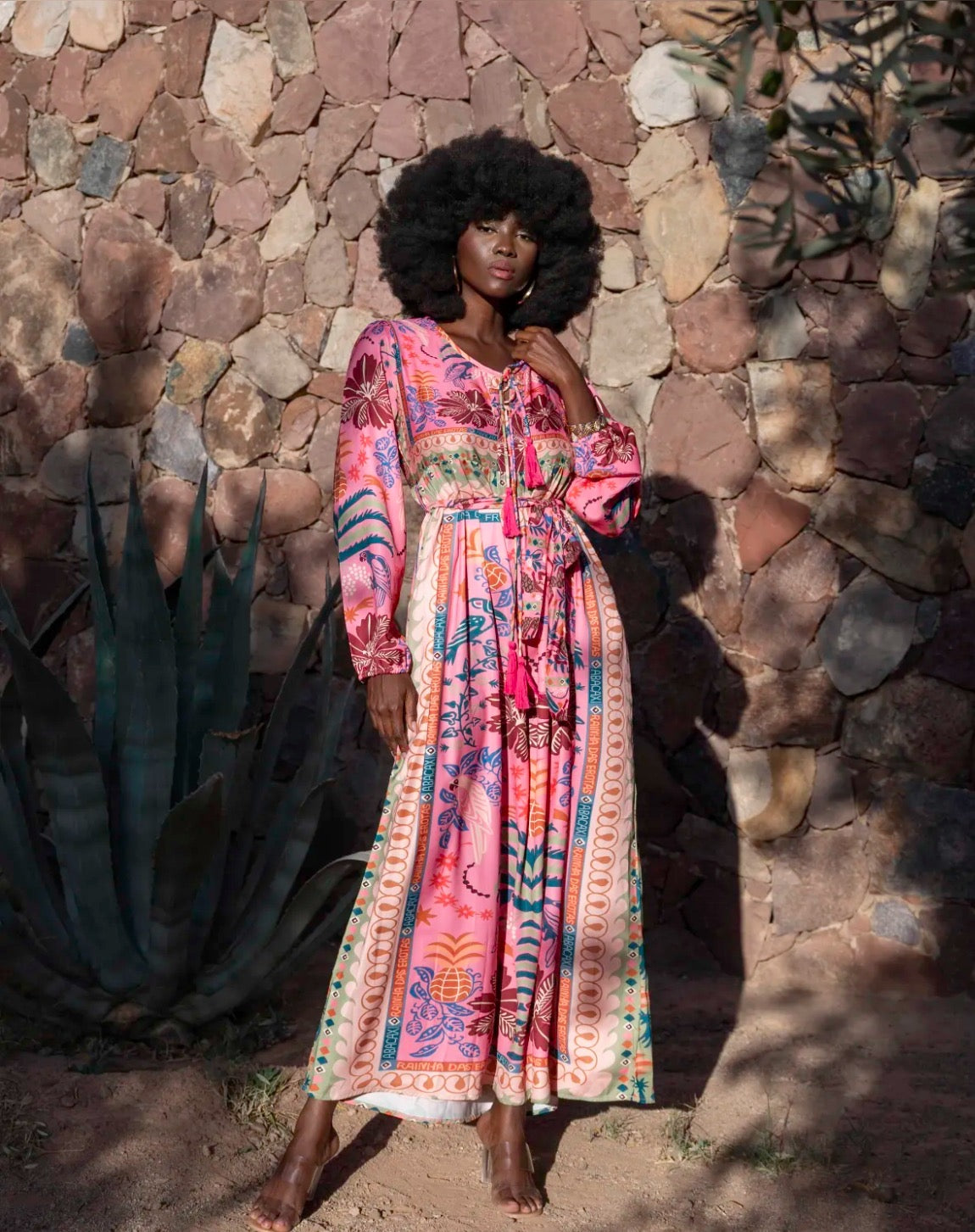 Robe manches longues