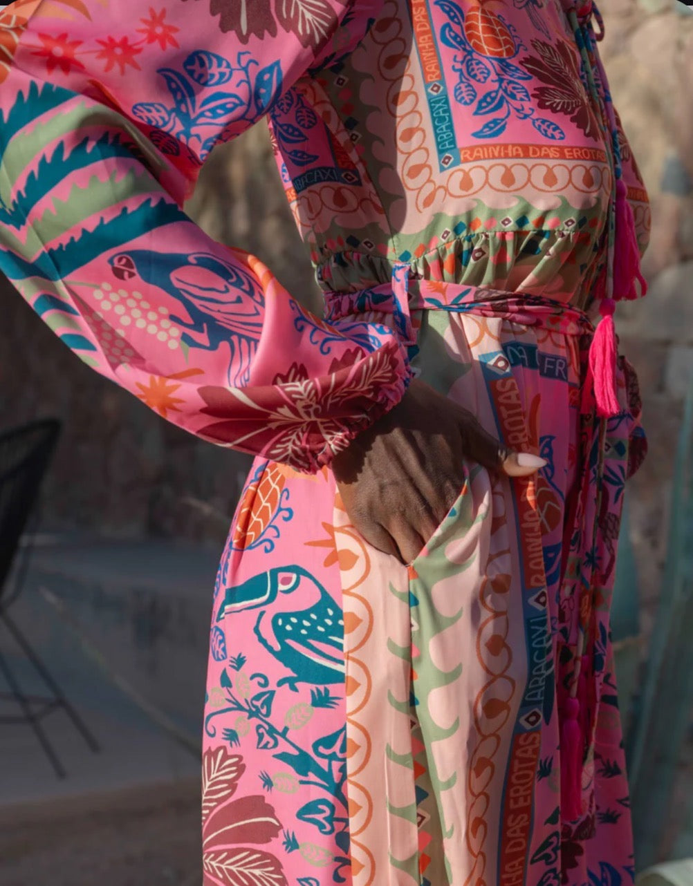 Robe manches longues