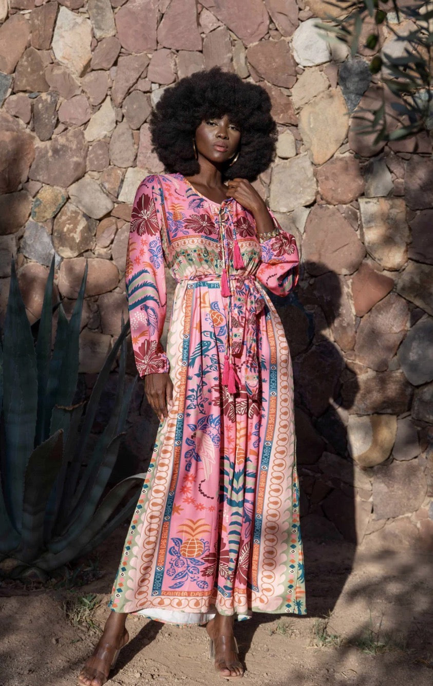 Robe manches longues