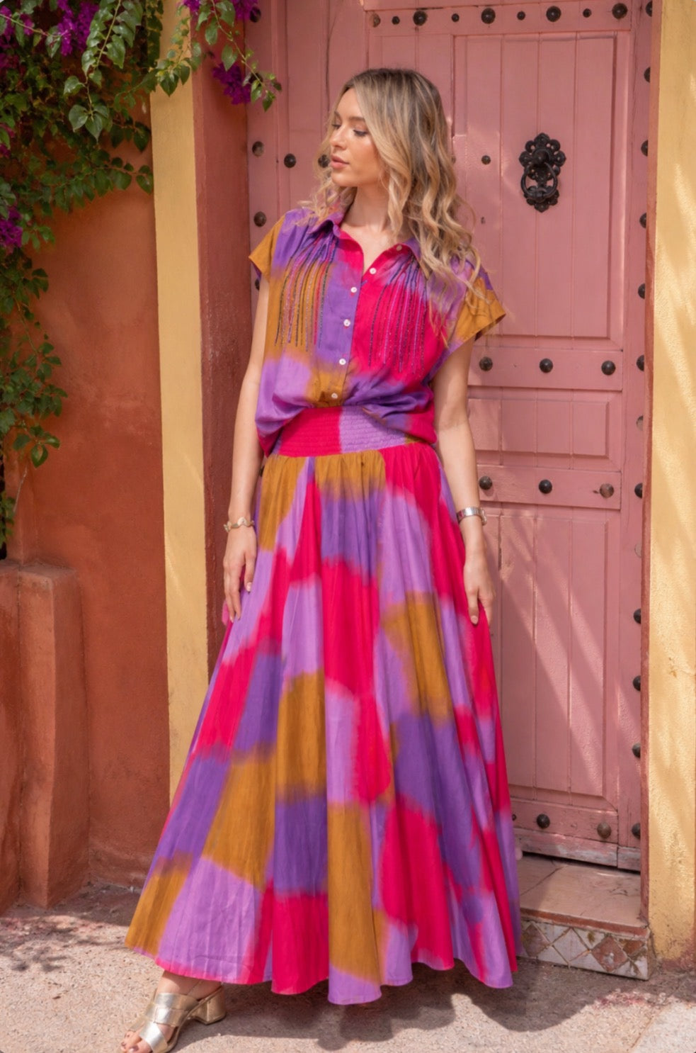 Ensemble jupe et blouse