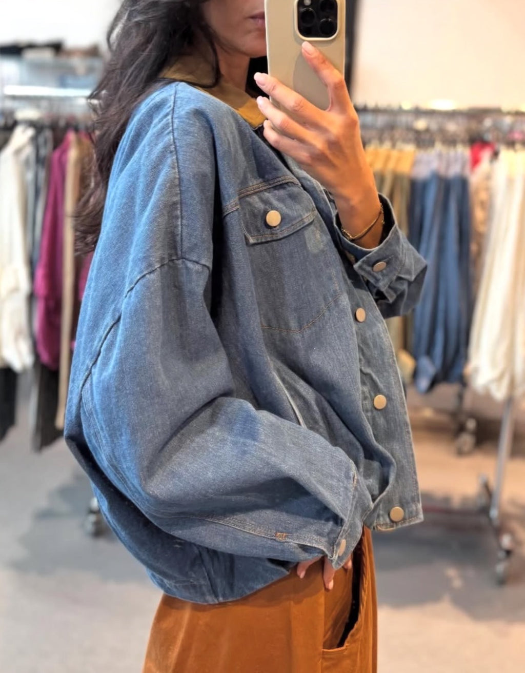 Veste en jean